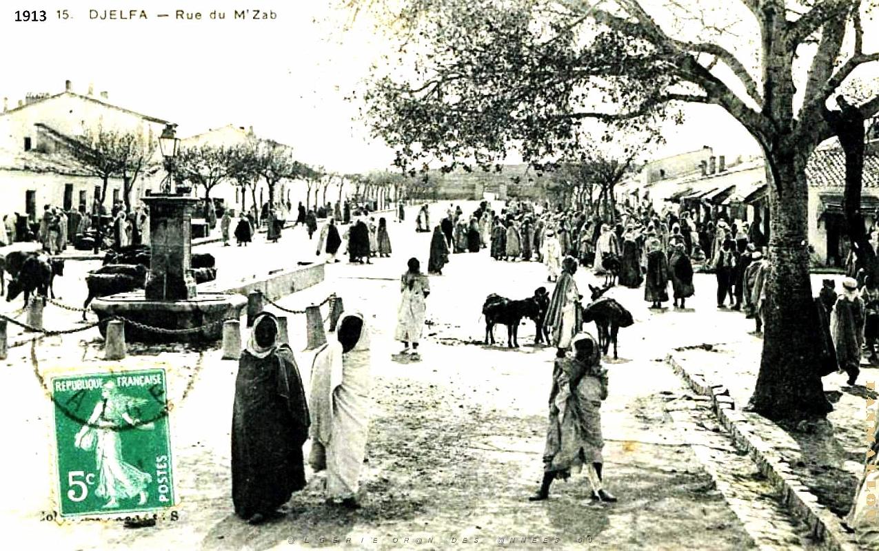Djelfa - Rue du M'Zab  - 1913.jpg